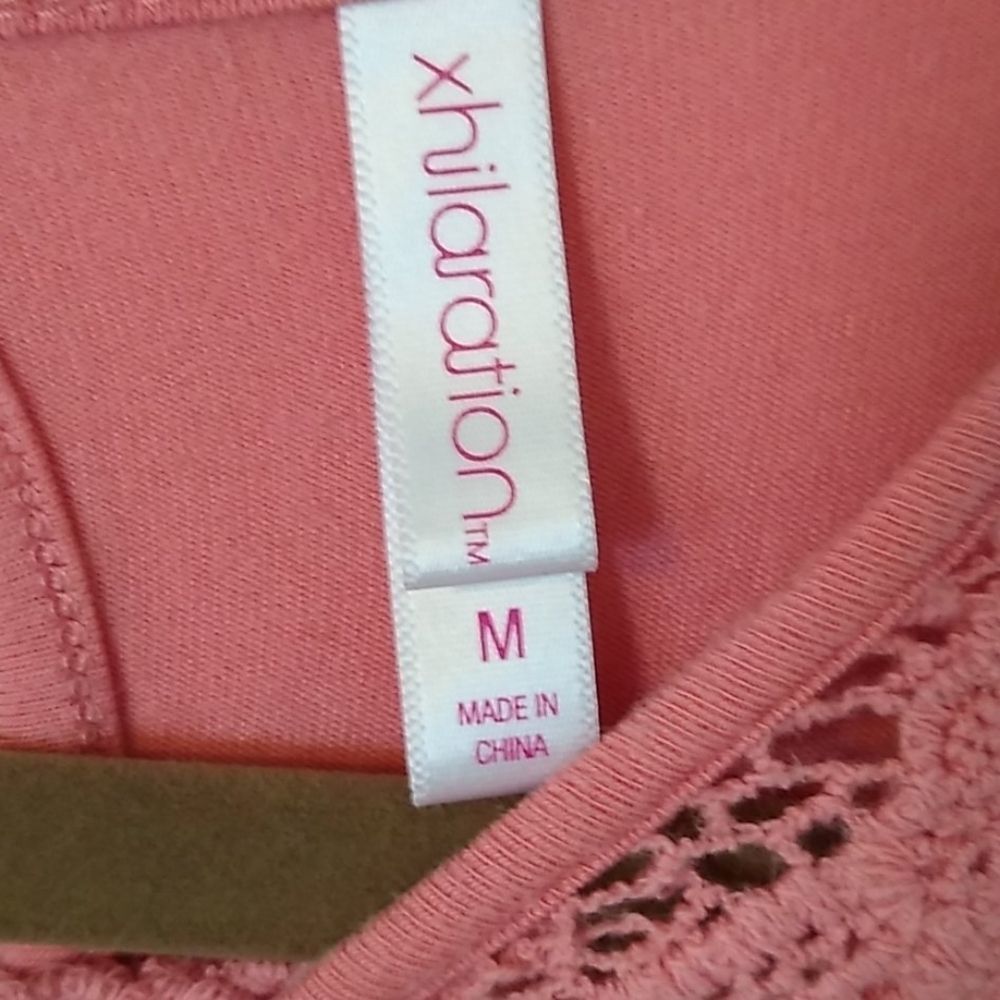 Xhilaration women's blouse , lace detail s… - Picture 3 of 6
